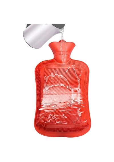 2 Litre Sıcak Su Torbası 1. Sınıf Kauçuk Malzeme 5468 Çok Renkli