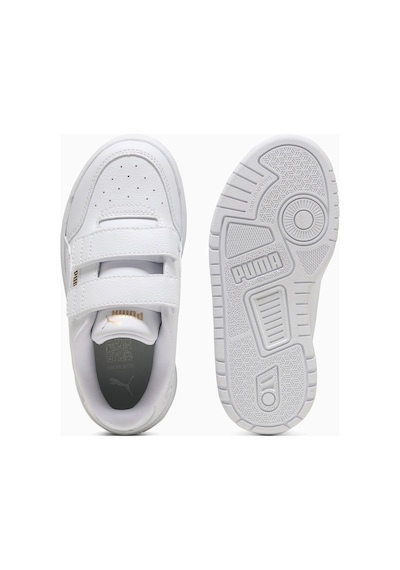 Puma Shuffle Downtown Lo V Çocuk Beyaz Sneaker Beyaz