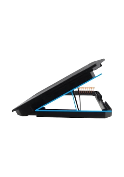 Laptop Soğutucu Stand Çift Fanlı 17 İnç Uyumlu Ayarlanabilir Notebook Altlığı