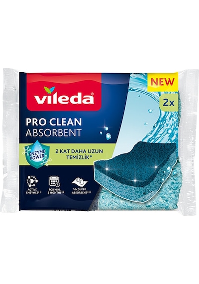 Vileda Pro Clean Viskoz 2'li