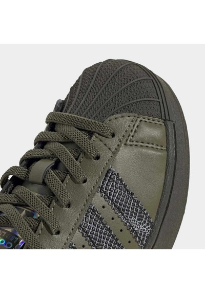 Adidas Ih6386 Superstar Led Lıghts Cf El C Çocuk Günlük Spor Ayakkabısı Yeşil