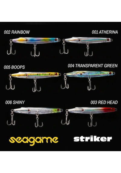 Seagame Strıker 120s 37g Shıny Maket Balık