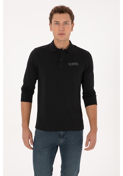 U.s. Polo Assn. Erkek Siyah Sweatshirt 50315454-vr046 Siyah
