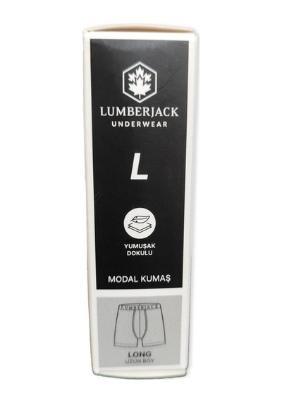 Lumberjack 4M Mb Mod 1 30Nk03 4Fx Underwear Siyah Erkek Boxer