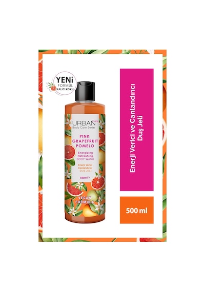 Urban Care Pink Grapefruit & Pomelo Canlandırıcı Ve Nemlendirici Duş Jeli 500 ML