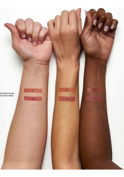 Miss Beauty Glow Stick Blusher No: 02 Dusty Rose - Gül Kurusu Tonlarda Stik Allık Çok Renkli