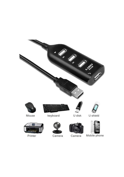 SpeedUF 4 Port Usb Hub Çoğaltıcı Switch Splitter