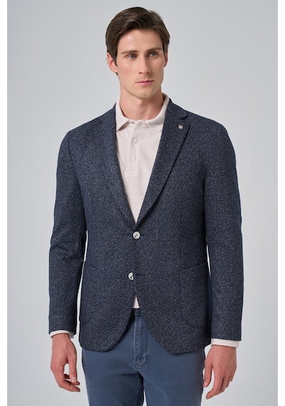 Morven Erkek Lacivert Örme Trend Desenli Slim Fit Mono Yaka Ceket 26ms002002200 Lacivert Morven Erkek Lacivert Örme Trend Desenli Slim Fit Mono Yaka Ceket 26ms002002200 Lacivert