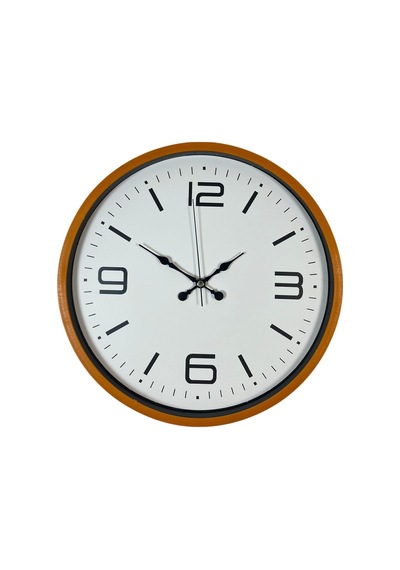 Mcg 36 Cm Turuncu Dekoratif Duvar Saati Çok Renkli 51219978