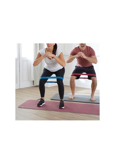 Domyos Kumaş Mini Pilates Bandı 5 Kg - Hafif Seviye Mavi