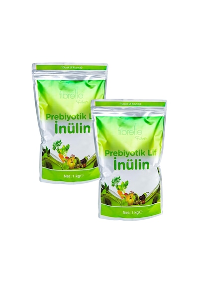 Fibrelle Prebiyotik Lif Doğal İnülin Hindiba 1 Kg x 2 Adet