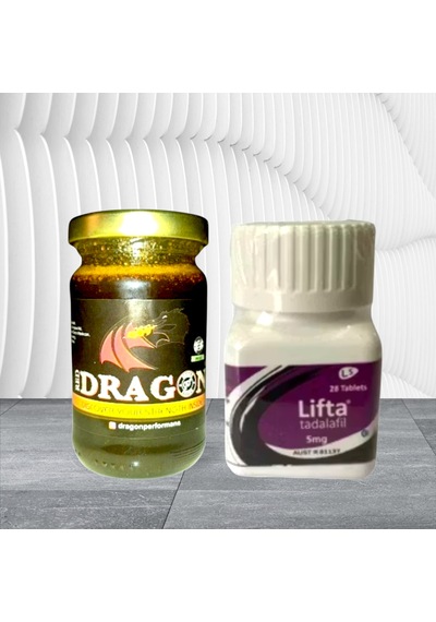 Dragon 110gr Birtkisel Macun + Liftta5mg 28tablet Set Formen