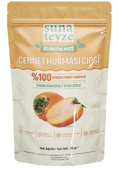 Suna Teyze Cennet Hurması Kuru Meyve Cipsi 75 G