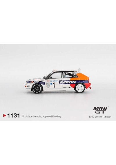 Mini Gt 1/64 1131 Lancia Delta Hf Integrale Evoluzione 1 1993 Rallye Monte-carlo