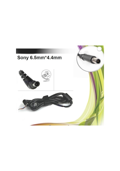 Sony Uyumlu Adaptör Dc Kablo-6.5X4.4 Sony Uyumlu Adaptör Tamir Kablo