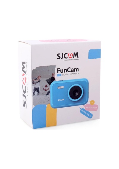 SJCAM FunCam Çocuklar için Fotoğraf Makinesi ve Kamera Mavi