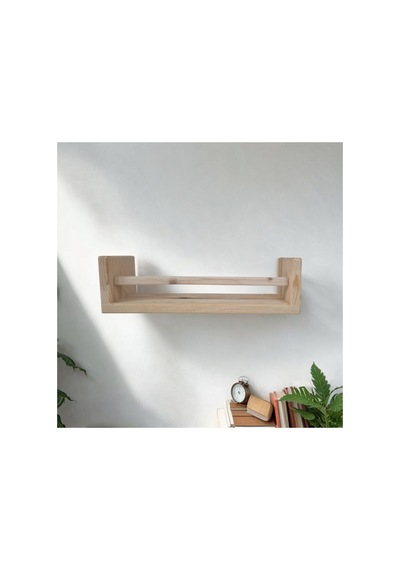 Ahşap Raf 40 Cm Naturel Naturel