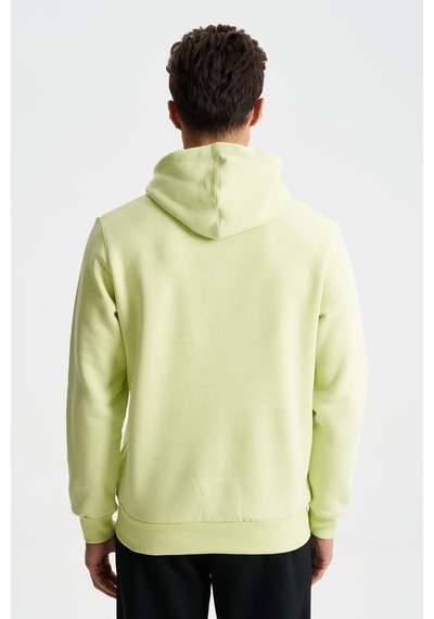 AR-MA Arma Şık Erkek Regular Fit Basic 3 İplik Şardonlu Kanguru Cepli Kapüşonlu Sweatshirt 001