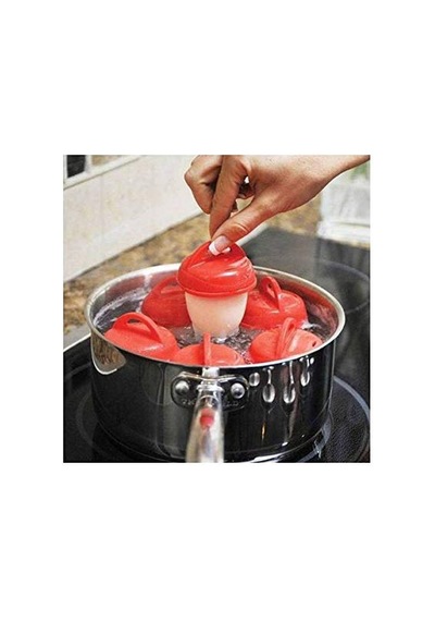 Silikon Yumurta Haşlama Kabı 6lı Set Genel