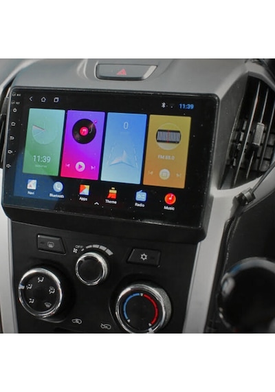 Isuzu D-max Araç Multimedya Android Ekran Carplay Navigasyon Double Teyp 2+32 9" 12-19 Black Blueway