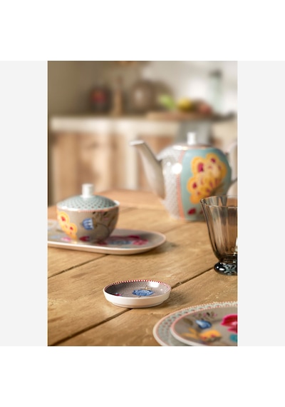 Haki Porselen Çay Tabağı 9 Cm
