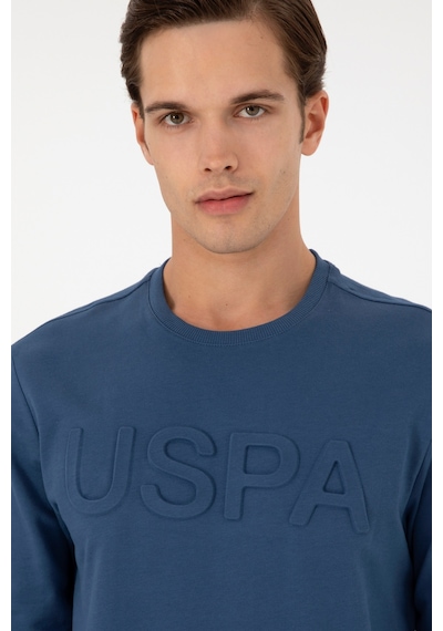 U.s. Polo Assn. Erkek İndigo Sweatshirt 50289058-vr028 Indigo