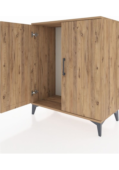 Hyperion Şifonyer 2 Kapaklı 88x44x106 Çam-çam Çam