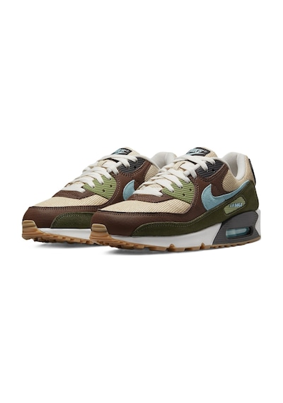 Nike Air Max 90 Leather Sneaker Green Hakiki Deri Unisex Günlük Spor Ayakkabı Yeşil Yeşil