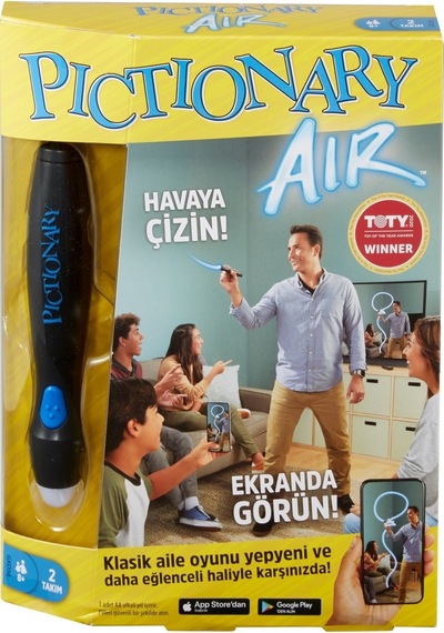 Pictionary Air Aile Çizim Oyunu Akıllı Cihazlara Bağlanır Gxd36