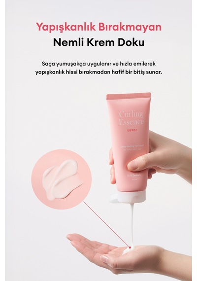 Hyalüronik Asit & Keratin İçeren Bukle Belirginleştirici Saç Kremi Mılk Baobab Curling Essence