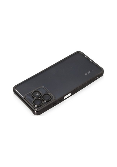 Realme C53 Kılıf Razer Lensli Silikon - Siyah Bz8683140654184