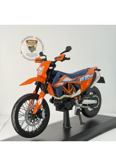 Ktm 690 Smc R - 1:12 Ölçek 18cm Kutulu Diecast Motosiklet Modeli