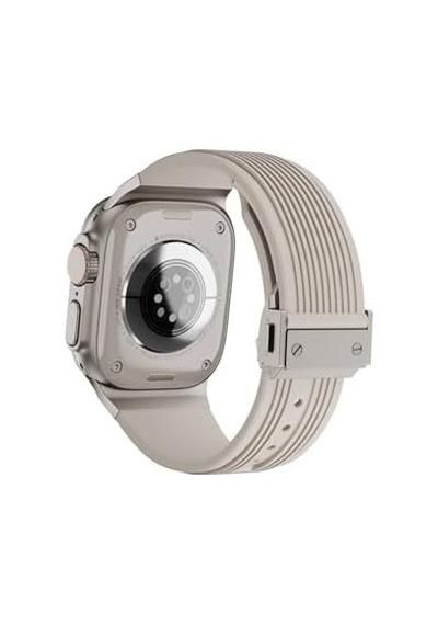 - İle Uyumlu 44mm Kordon Klipsli Spor Görünümlü Silikon Kordon 113