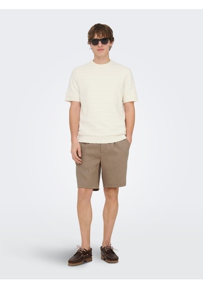 Only & Sons Onswake Loose 0329 Shorts Frml Erkek Kahverengi Şort - 22037261