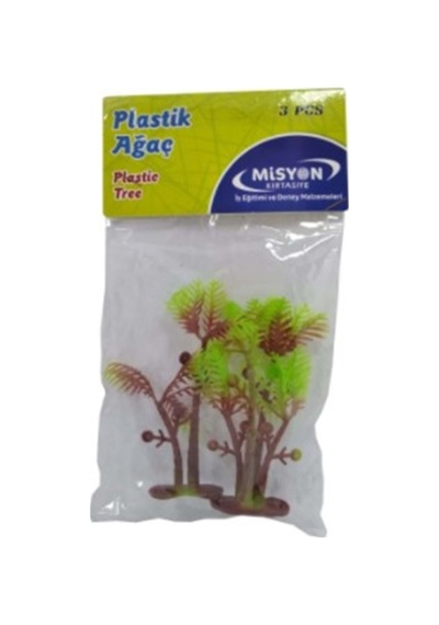 Misyon Plastik Maket Ağaç 3lü 8cm Msy-3007 - 2 Paket