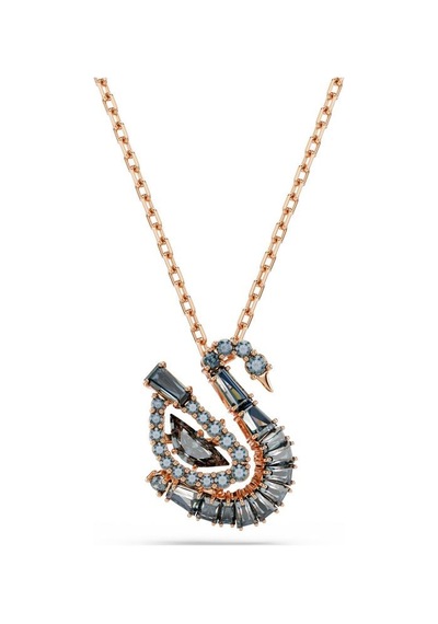 5764882 Swarovski Kolye Swan:pend Gry/ros Metalik