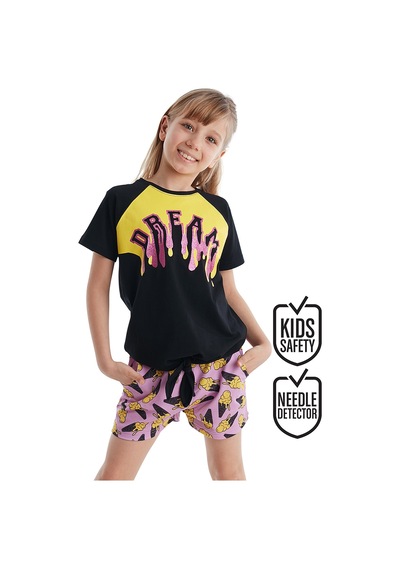 Dream Cream Kız Çocuk T-shirt Şort Takım