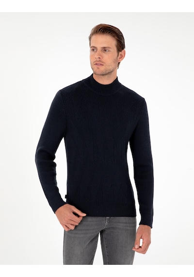 Pierre Cardin Erkek Lacivert Kazak /triko 50296462-vr033 Lacivert