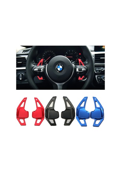 Bmw 3 Seri F30 M Direksiyon F1 Vites Kulakçık Paddle Shift Kırmızı