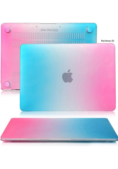 Apple Uyumlu MacBook Air Kılıf 13 İnç Rainbow Eski Usb'li Model 2010-2017 A1369 A1466 İle Rainbow 01