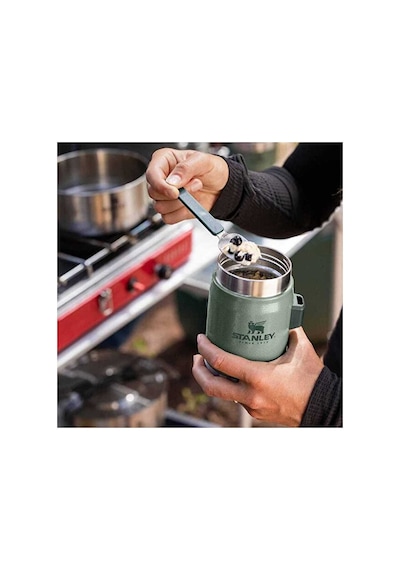 Stanley Classic Yemek Termosu Kaşıklı 0,40 L Yeşil