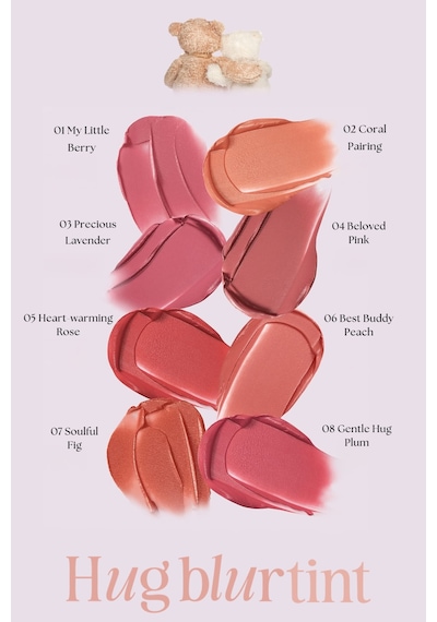 Hafif Ve Köpüksü Dokusuyla Pürüzsüz Görünüm Sunan Tint Clıo Hug Blur Tint 002 Coral Pairing 16502867