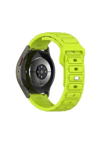 Amazfit Pace Bsay Krd-132 22mm Silikon Kordon Strap Kayış - Yeşil