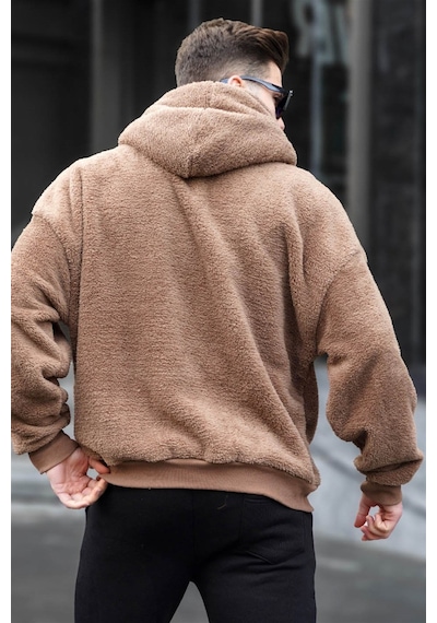 Madmext Kahverengi Peluş Over Fit Kapüşonlu Fermuarlı Erkek Sweatshirt 6049 Kahverengi Madmext Kahverengi Peluş Over Fit Kapüşonlu Fermuarlı Erkek Sweatshirt 6049 Kahverengi