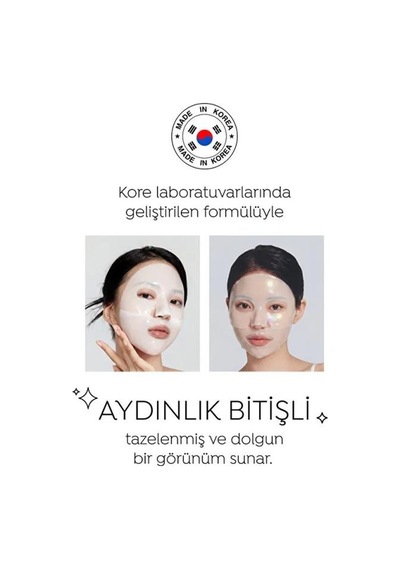 Dermal Seoul Face Peptid Pdrn Hidrojel Eriyen Nemlendirici Kore Maskesi 34 Gr. 10 Adet