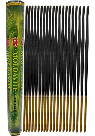 Hem Tütsü Moldavite 20 Çubuk
