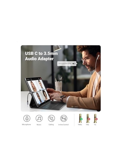 Type-c To 3.5mm Aux Dönüştürücü Kablo