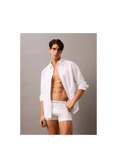 Calvin Klein Erkek Logolu 3'lü Boxer-lv00nb4286mp1 Beyaz - Gri - Siyah