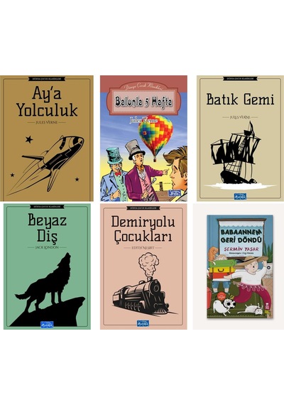 Parıltı Yayınları 6 Kitap Set Ve Şermin Yaşar Babaannem Geri Döndü