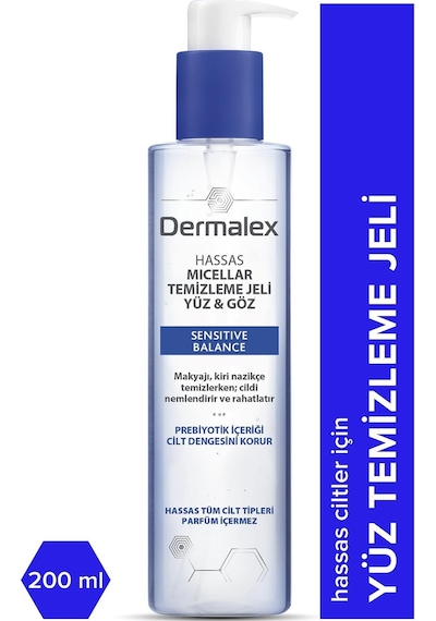 Dermalex Sensitive Balance Hassas Micellar Temizleme Jeli